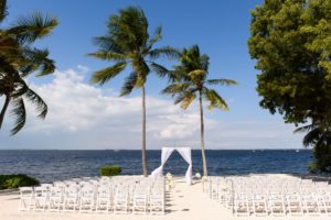 beach ceremony key largo lighthouse