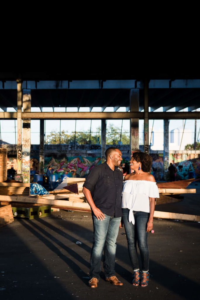 miami engagement session black photographer